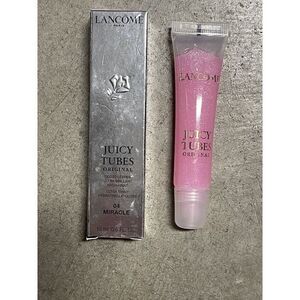 Lancôme Juicy Tubes Original Ultra Shiny Hydrating Lip Gloss 04 Miracle NEW